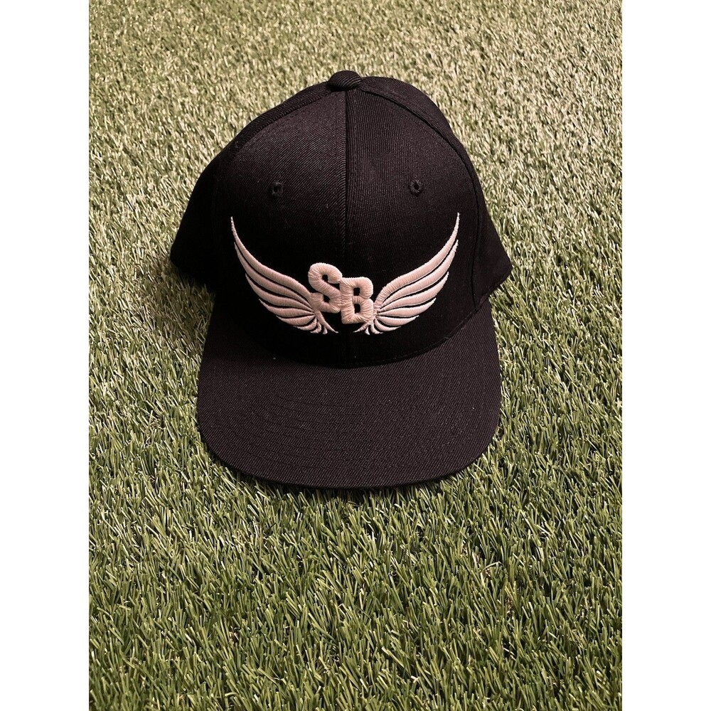 SB Black Baseball Embroidered Logo Hat Men's